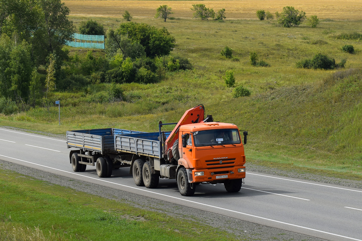 Алтайский край, № Т 335 УМ 22 — КамАЗ-43118-24