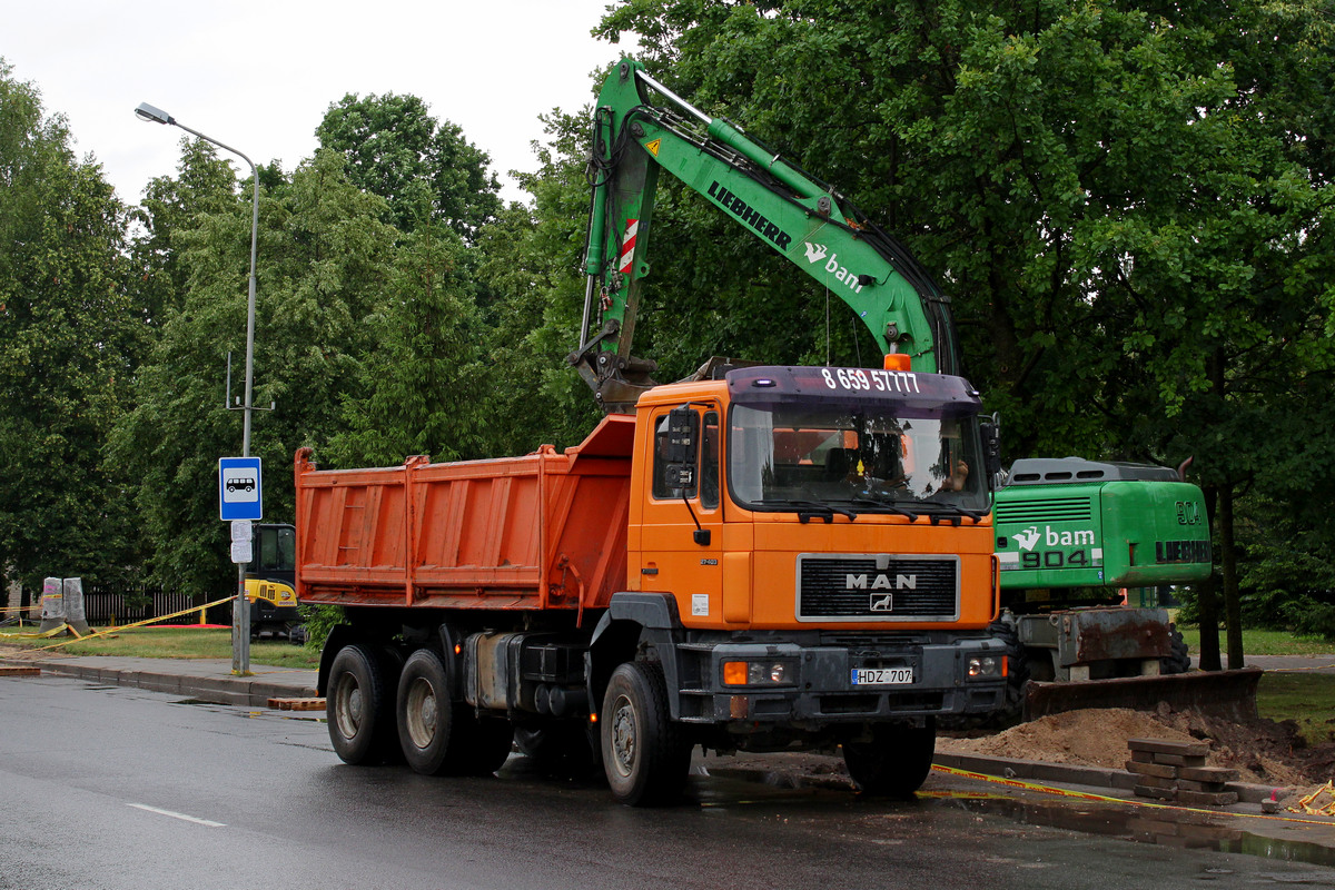 Литва, № HDZ 707 — MAN F2000 27.403