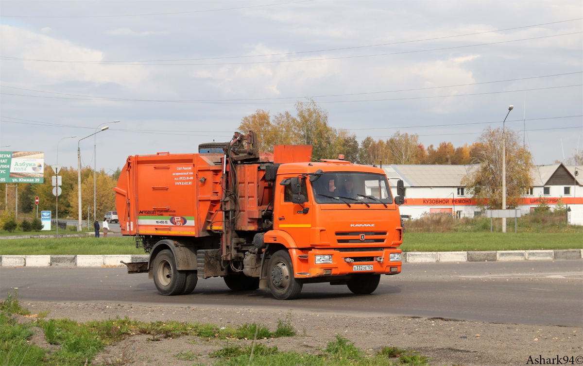 Красноярский край, № Е 332 ОЕ 124 — КамАЗ-43253-G5(69)