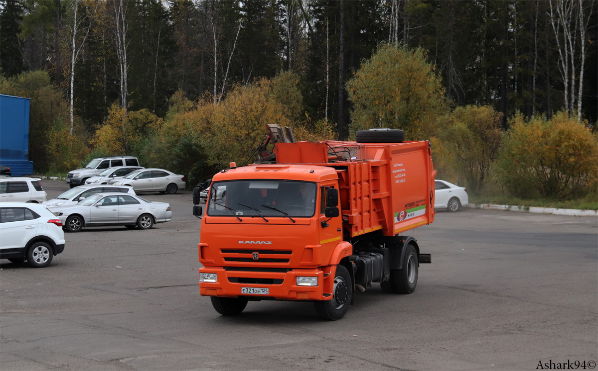 Красноярский край, № Е 321 ОЕ 124 — КамАЗ-43253-G5(69)