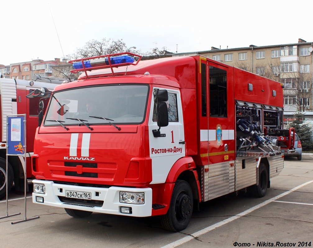 Ростовская область, № В 347 СК 161 — КамАЗ-4308-C4(25)