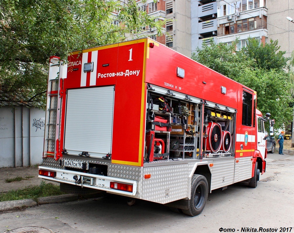 Ростовская область, № В 347 СК 161 — КамАЗ-4308-C4(25)