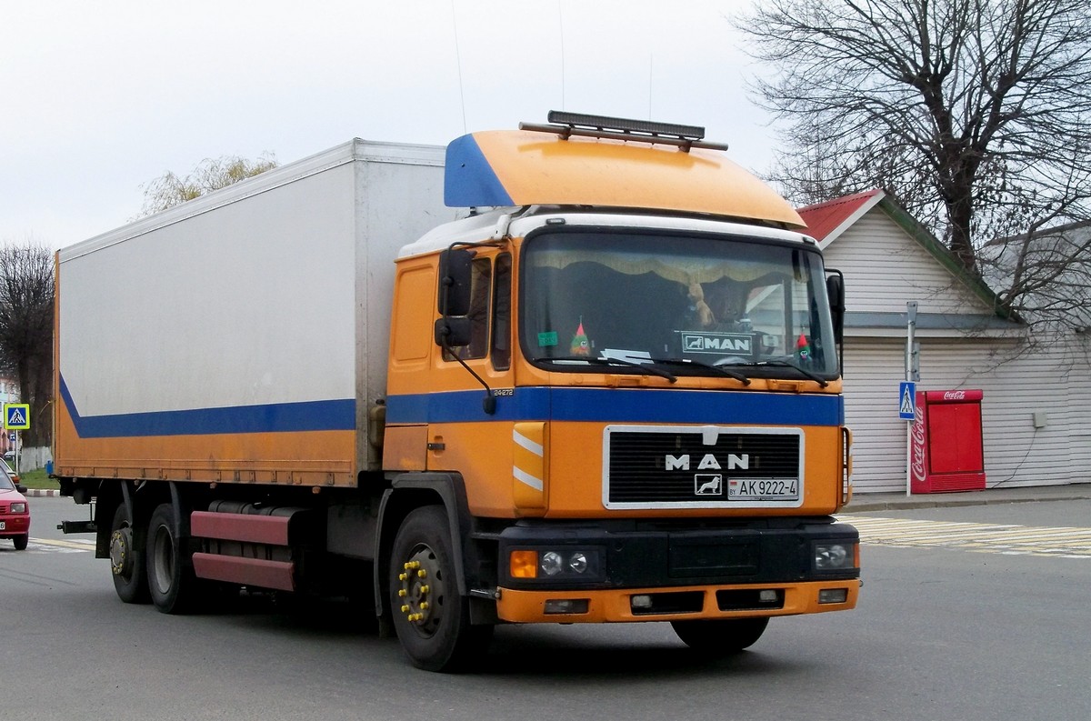 Гродненская область, № АК 9222-4 — MAN F90 24.xxx (общая)