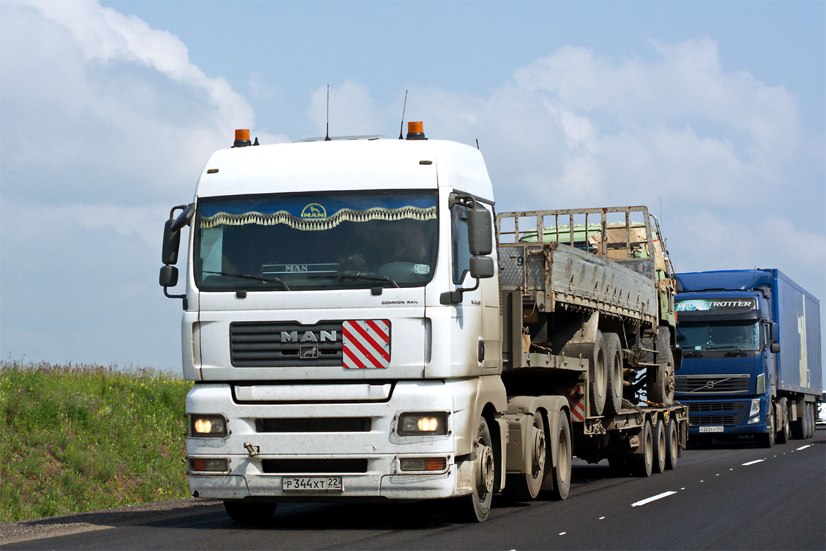 Алтайский край, № Р 344 ХТ 22 — MAN TGA 26.480