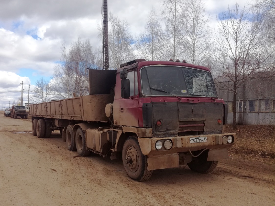 Удмуртия, № Т 037 МА 18 — Tatra 815-2 S1 A