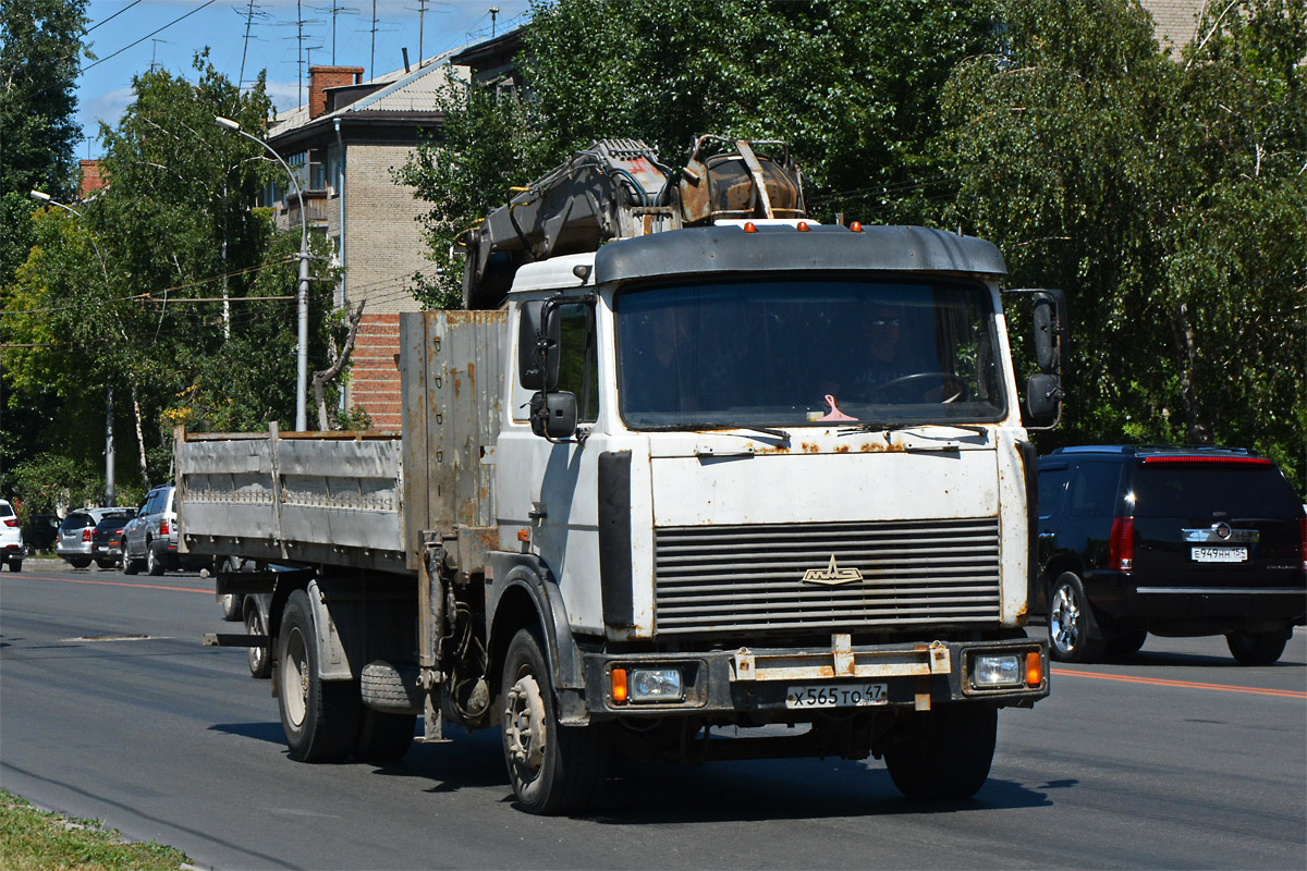 Ленинградская область, № Х 565 ТО 47 — МАЗ-533603