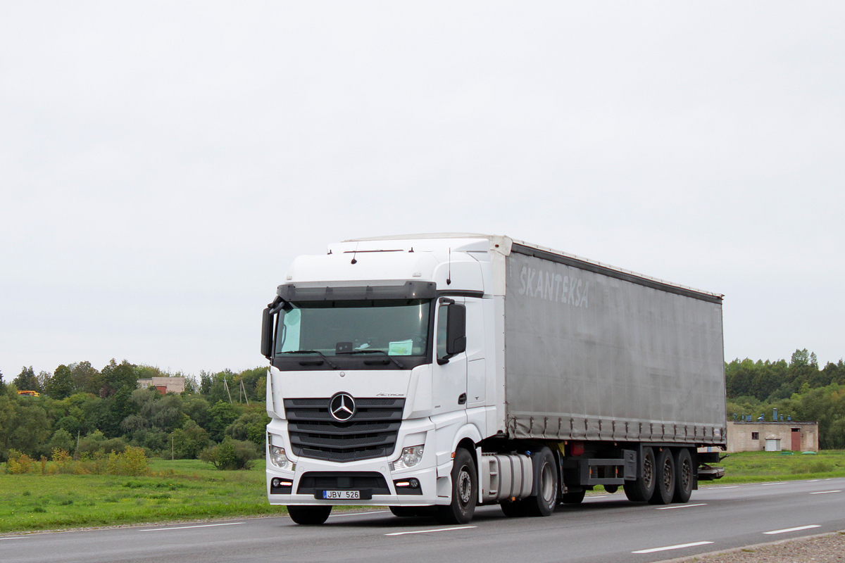 Литва, № JBV 526 — Mercedes-Benz Actros ('2011) 1851