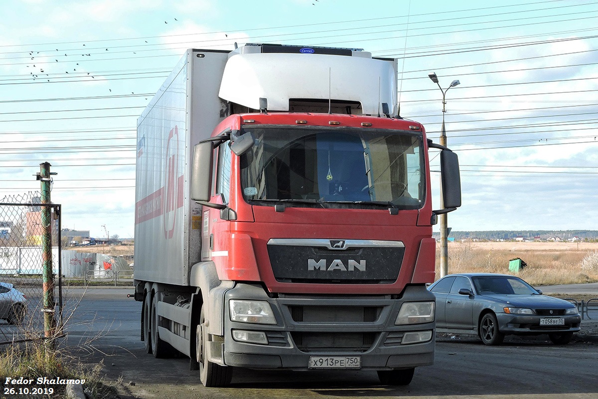 Тюменская область, № Х 913 РЕ 750 — MAN TGS 28.360