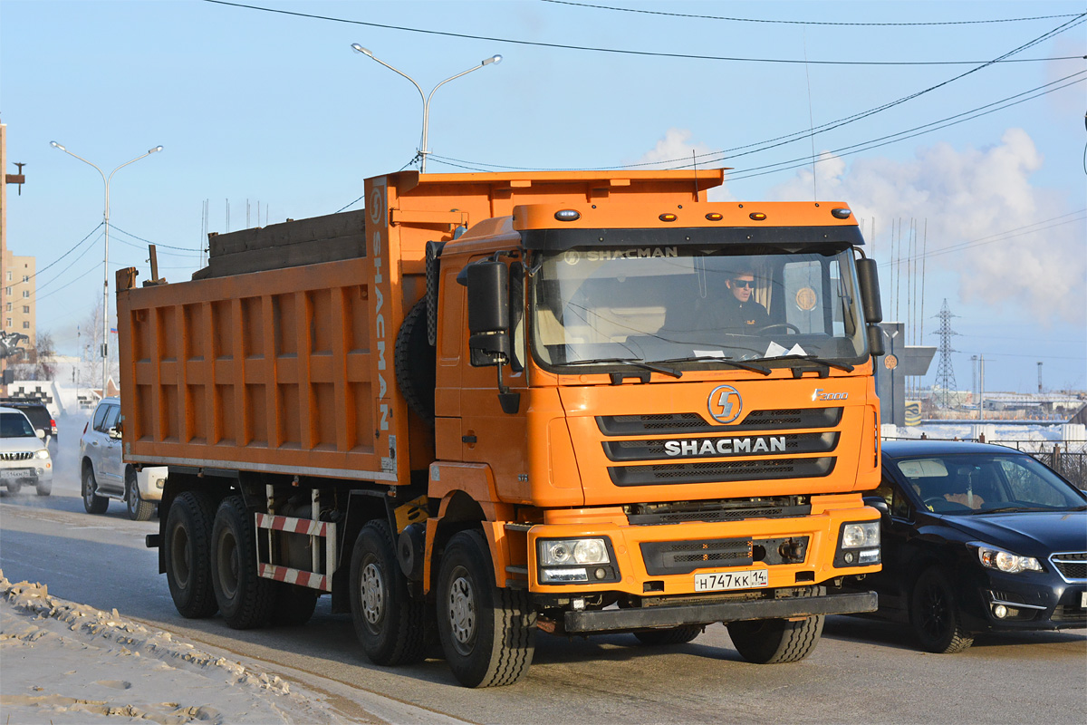 Саха (Якутия), № Н 747 КК 14 — Shaanxi Shacman F3000 SX331x