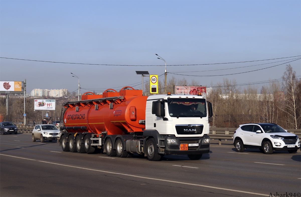 Красноярский край, № Х 488 ОА 124 — MAN TGS 26.440