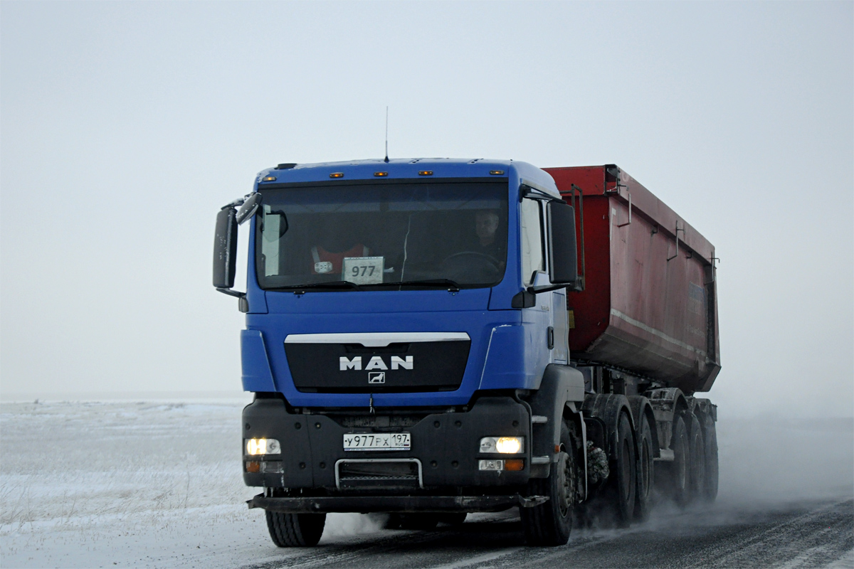 Москва, № У 977 РХ 197 — MAN TGS 33.440