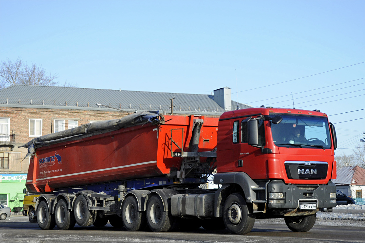 Алтайский край, № М 921 ХА 22 — MAN TGS 33.440