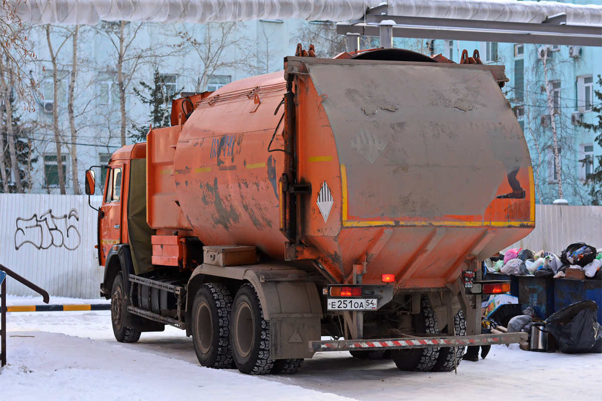 Саха (Якутия), № Е 251 ОА 54 — КамАЗ-65115-D3(97)