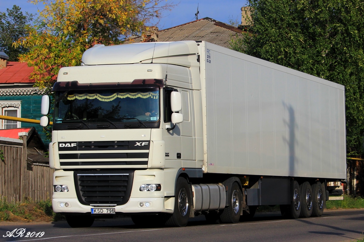 Литва, № KSD 796 — DAF XF105 FT