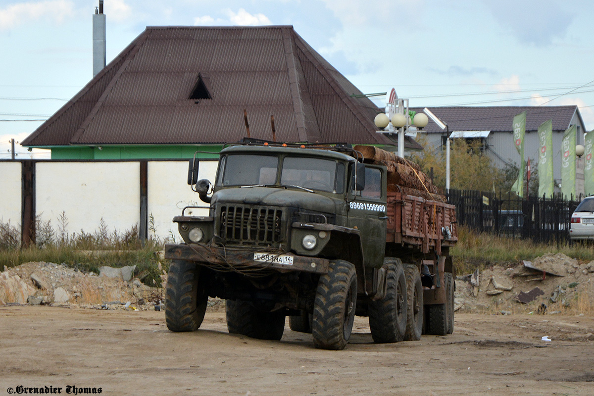 Саха (Якутия), № Е 881 МА 14 — Урал-4320-01