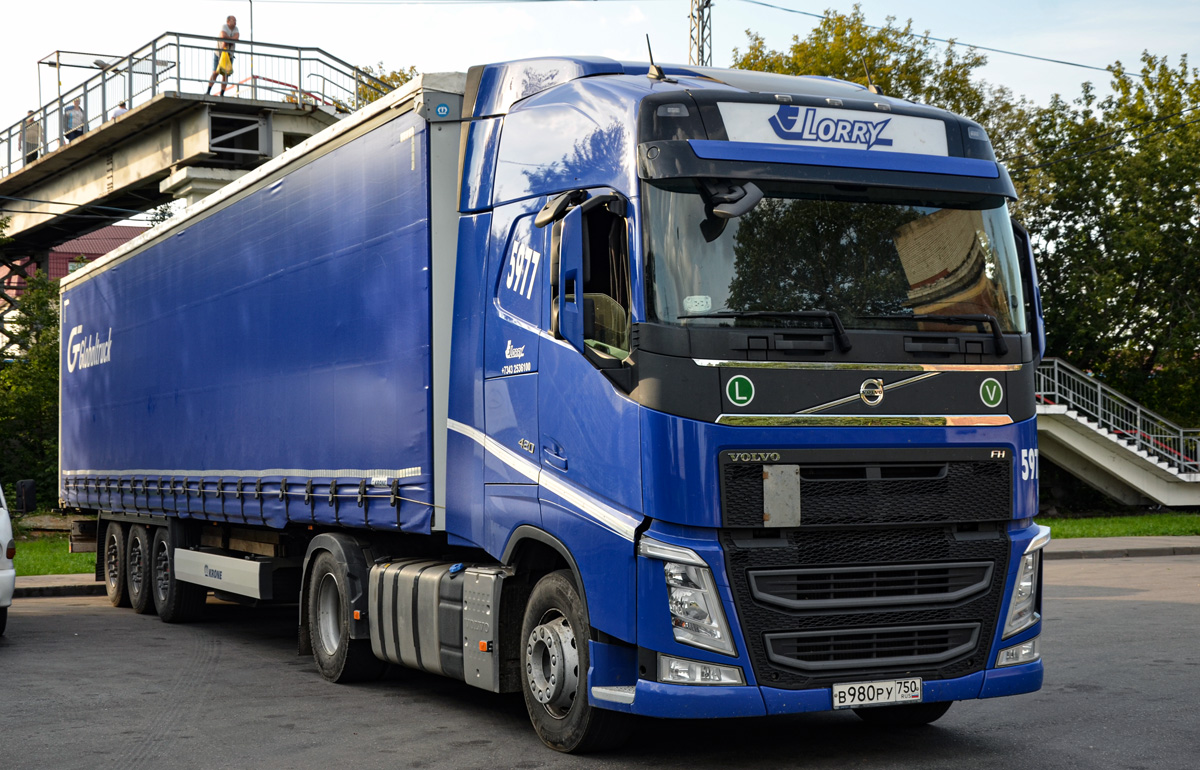 Московская область, № 5977 — Volvo ('2012) FH.420 [X9P]
