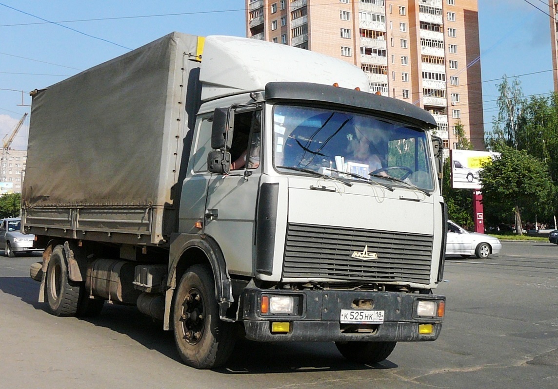 Удмуртия, № К 525 НК 18 — МАЗ-533603