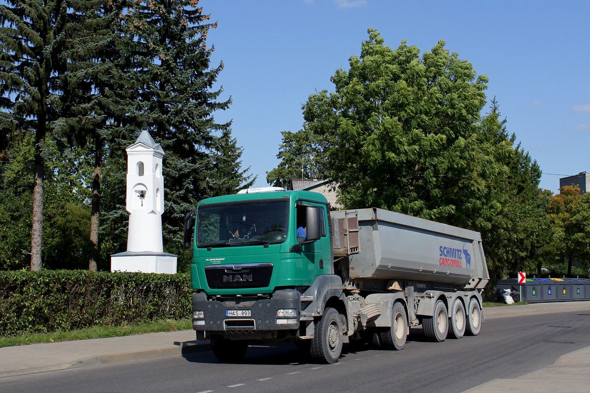 Литва, № HAS 893 — MAN TGS 18.400
