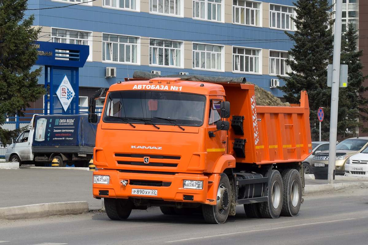 Алтайский край, № Р 890 ХУ 22 — КамАЗ-65115-L4(19)