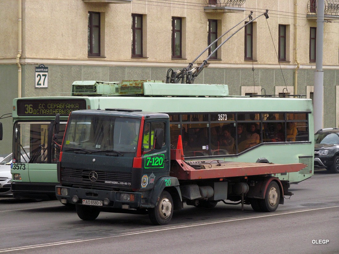 Минск, № АО 6580-7 — Mercedes-Benz LK (общая модель)