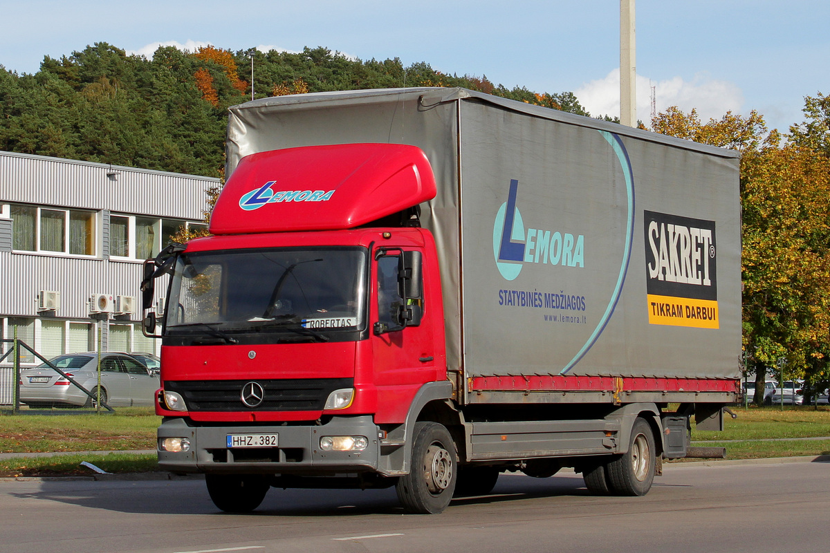 Литва, № HHZ 382 — Mercedes-Benz Atego 1222