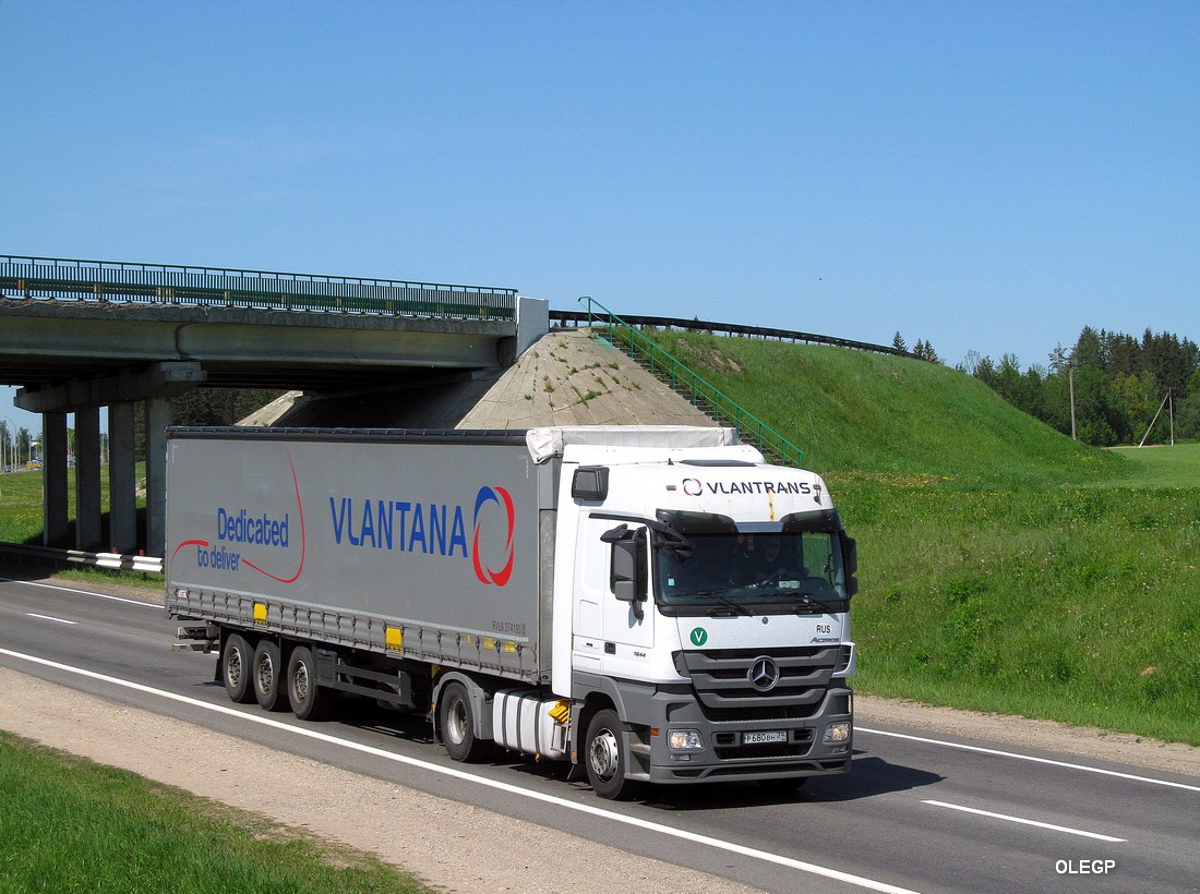 Калининградская область, № Р 680 ВН 39 — Mercedes-Benz Actros ('2009) 1844