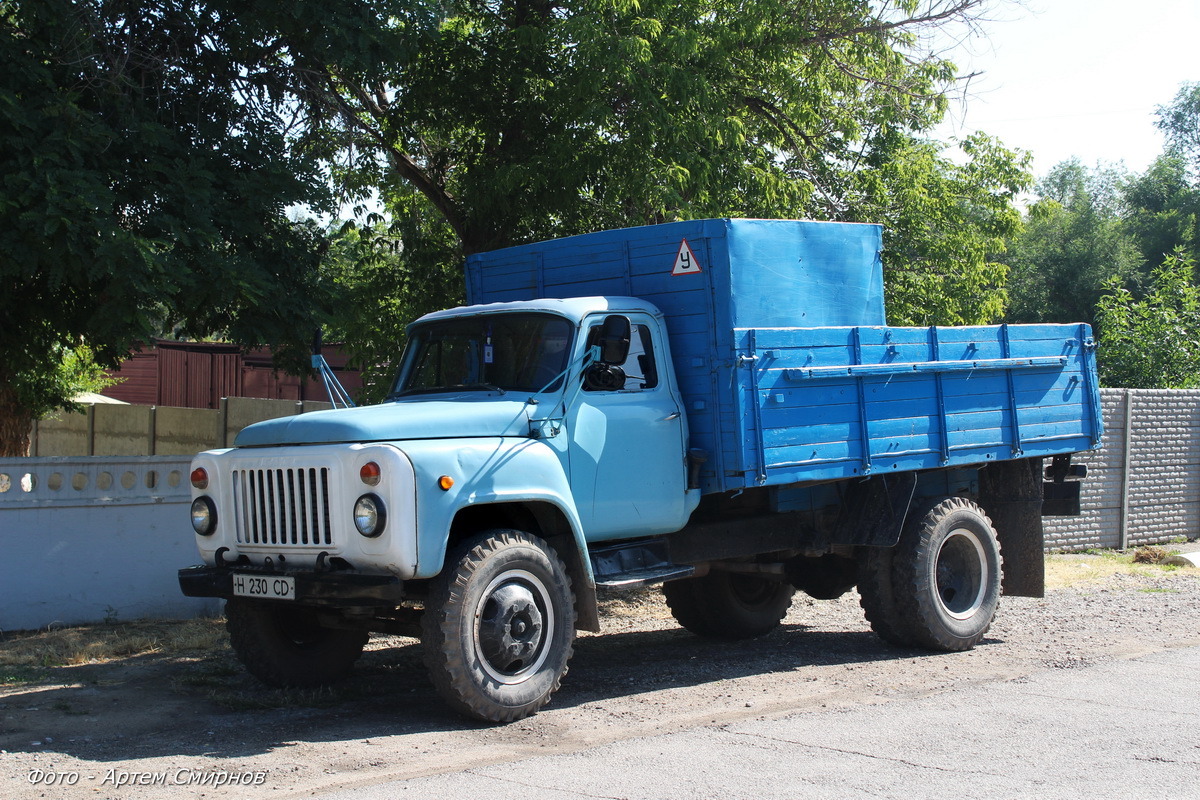Жамбылская область, № H 230 CD — ГАЗ-53-12