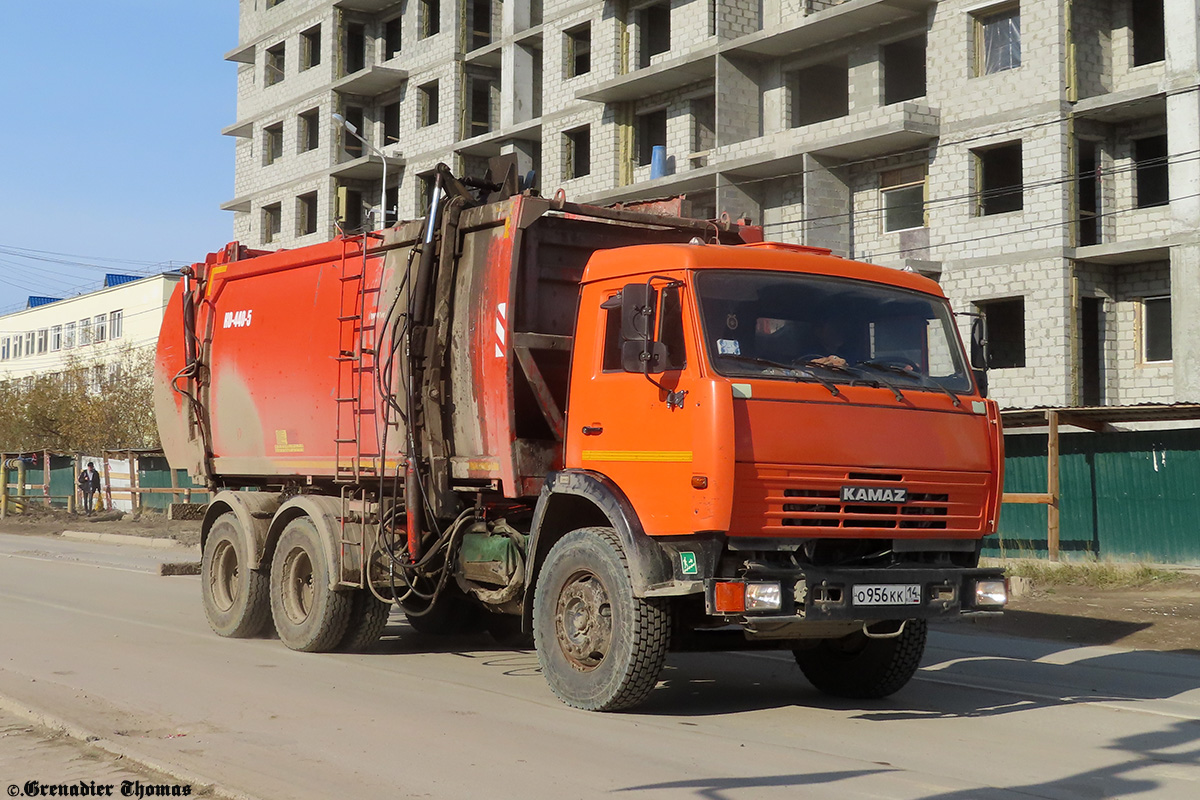 Саха (Якутия), № О 956 КК 14 — КамАЗ-65115-62