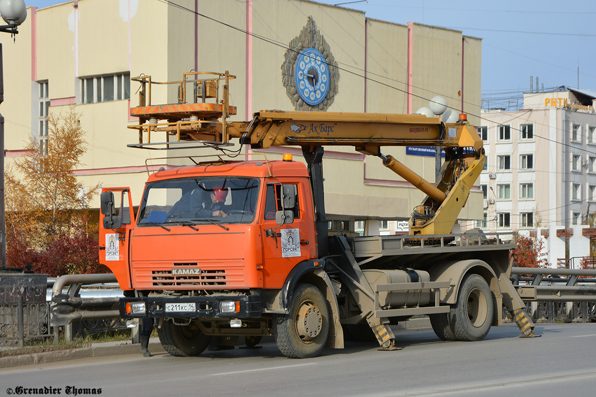 Саха (Якутия), № С 211 КС 14 — КамАЗ-43253-A3(96)