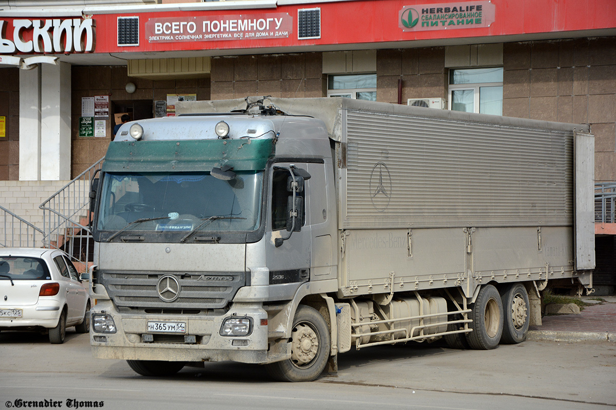 Новосибирская область, № Н 365 УМ 54 — Mercedes-Benz Actros ('2003) 2536