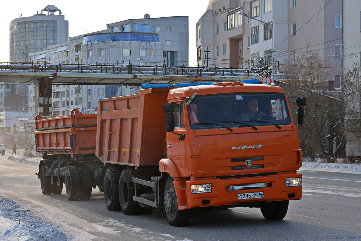 Саха (Якутия), № Т 315 КЕ 14 — КамАЗ-65115-N3(78)