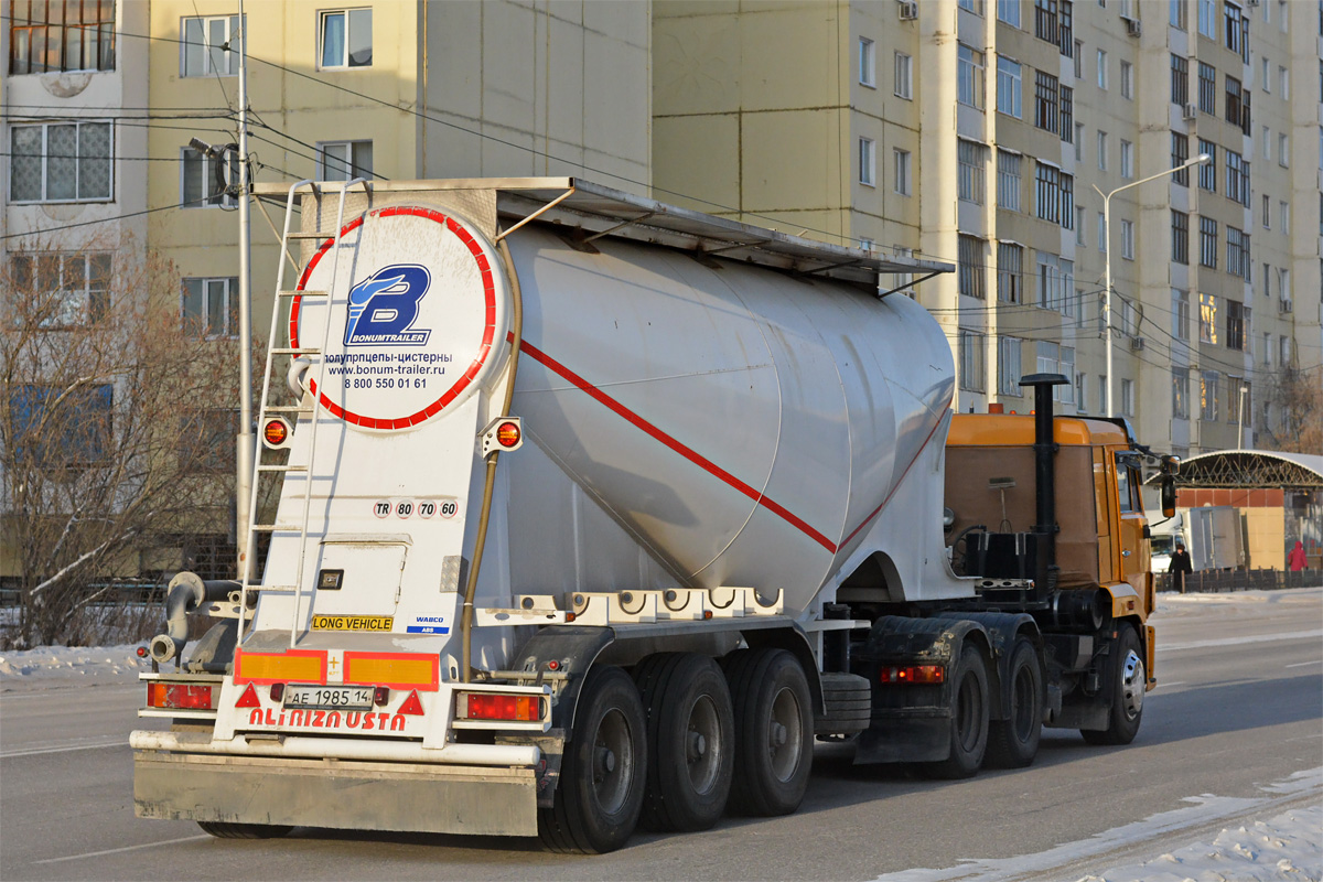 Саха (Якутия), № Т 317 КЕ 14 — КамАЗ-65116-N3(78)