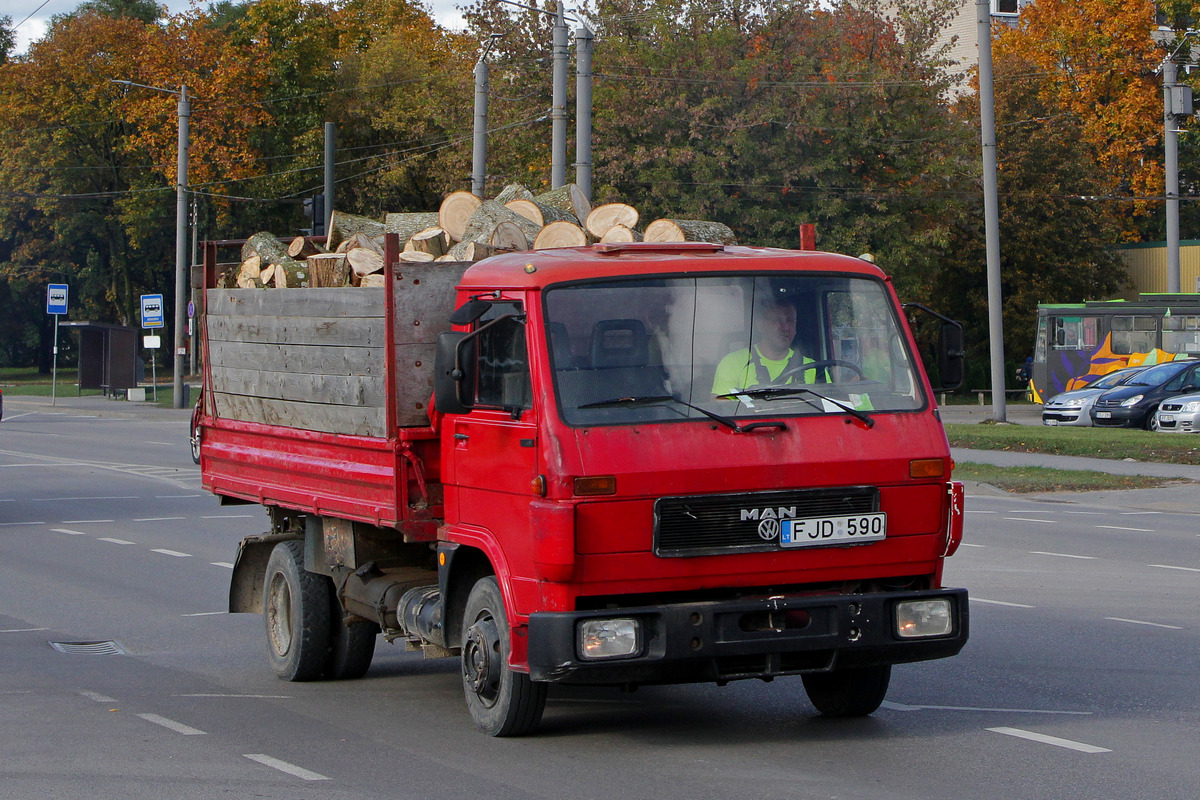 Литва, № FJD 590 — VW-MAN G90