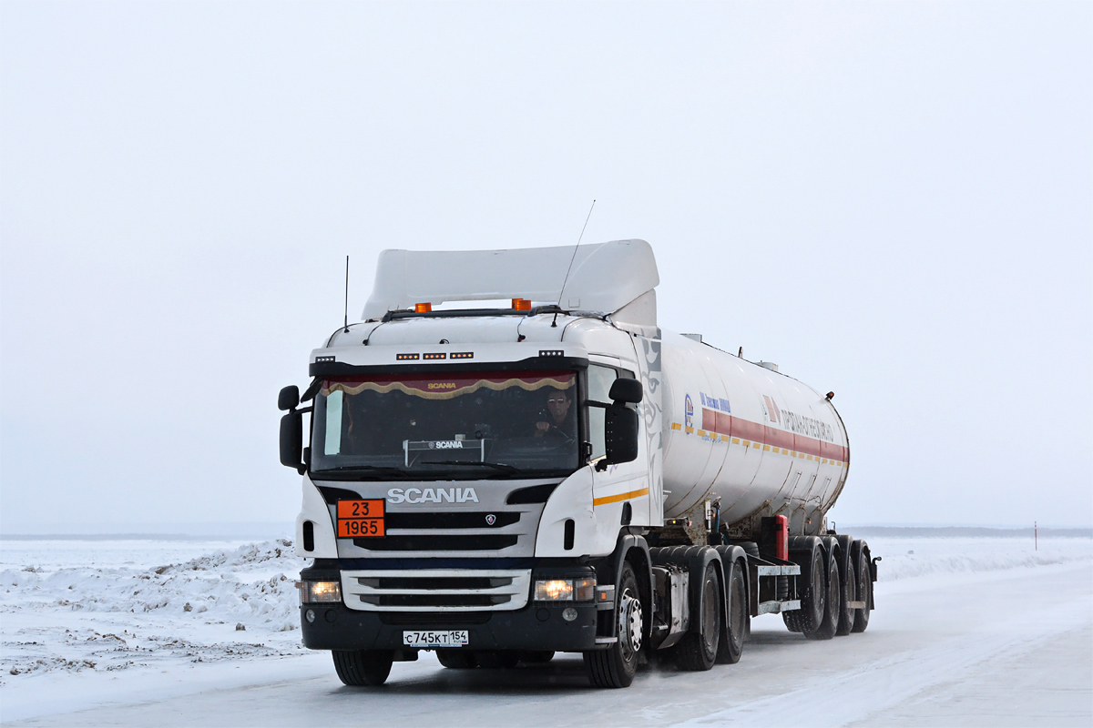Саха (Якутия), № С 745 КТ 154 — Scania ('2009-2011, общая модель)