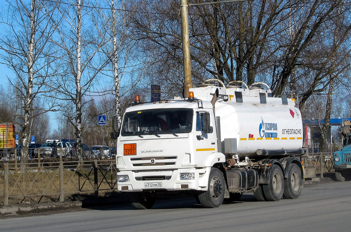 Калужская область, № А 312 ММ 30 — КамАЗ-65115-L4(19)