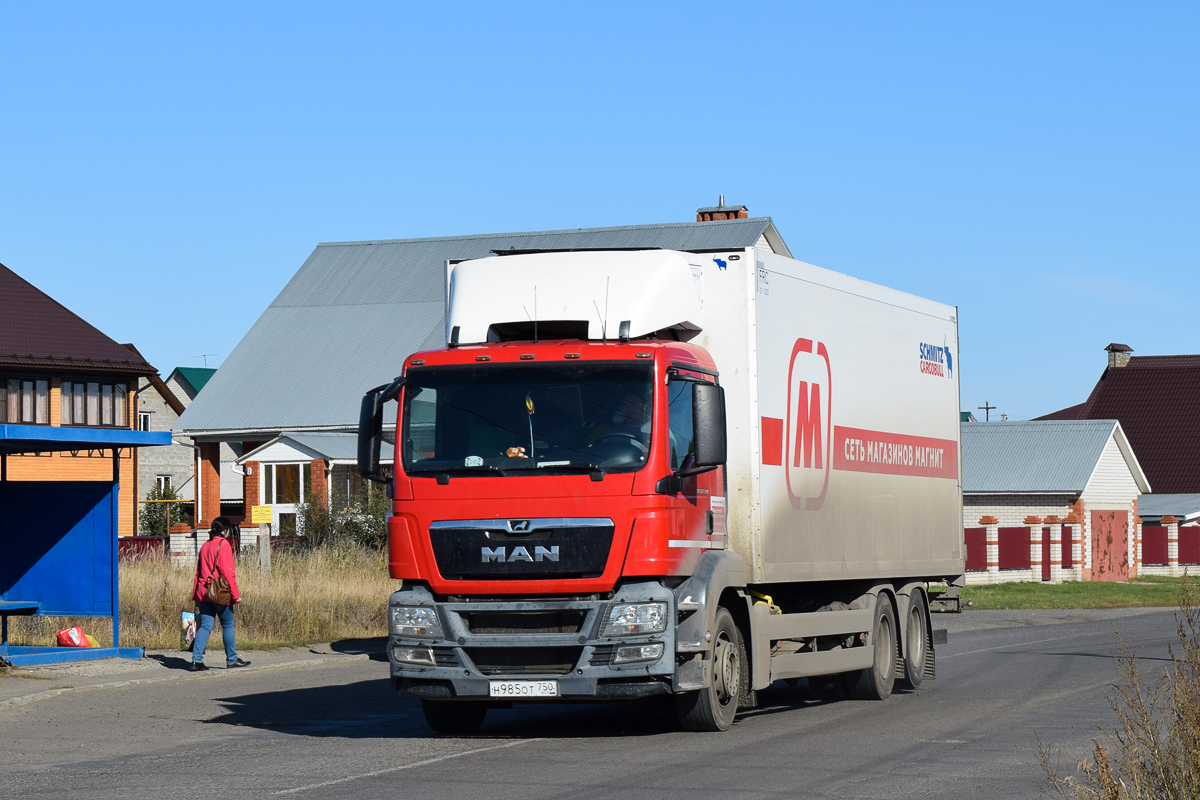Новосибирская область, № Н 985 ОТ 750 — MAN TGS 28.360