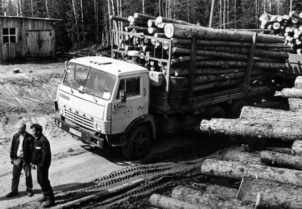 Архангельская область, № 26 — КамАЗ-5320; Исторические фотографии (до 2000 года) (Архангельская область)