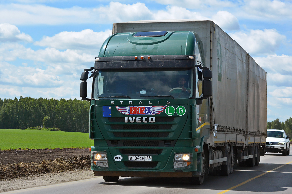 Свердловская область, № В 184 СН 196 — IVECO Stralis ('2007)