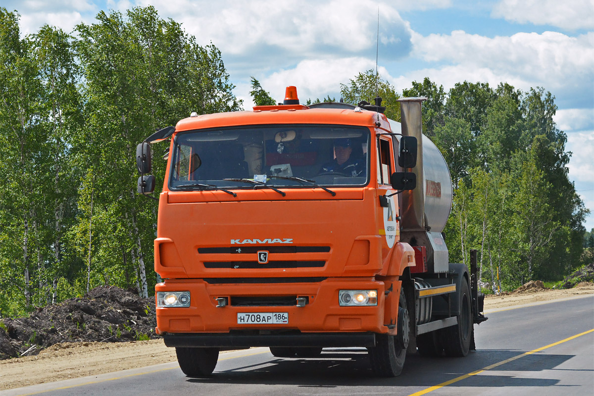 Ханты-Мансийский автоном.округ, № Н 708 АР 186 — КамАЗ-43253-H3(99)