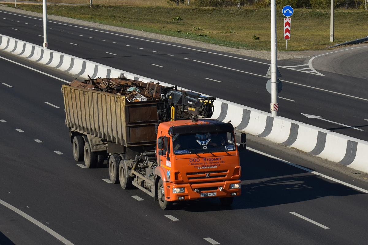 Алтайский край, № С 958 ХО 22 — КамАЗ-65115-A5(48)