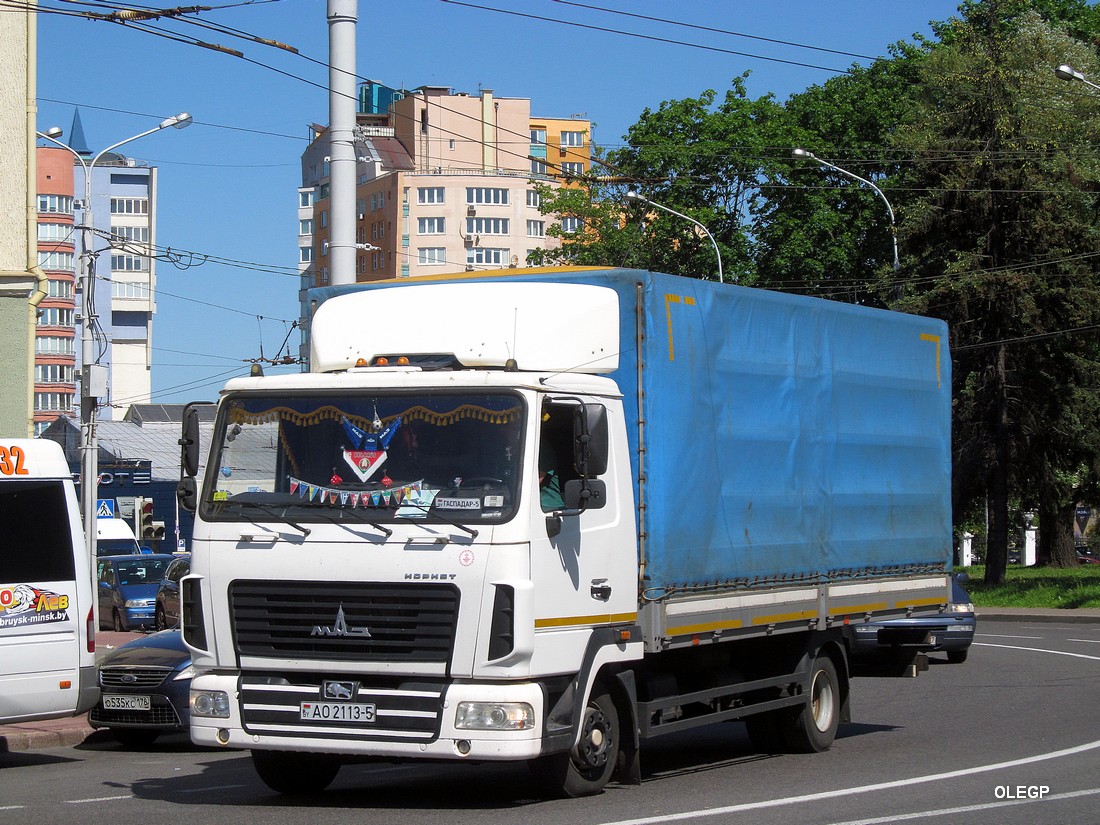 Минская область, № АО 2113-5 — МАЗ-437043