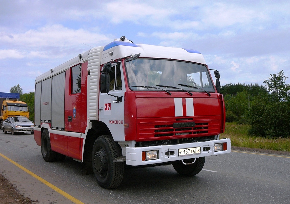 Удмуртия, № С 157 ТА 18 — КамАЗ-43253-A3(96)