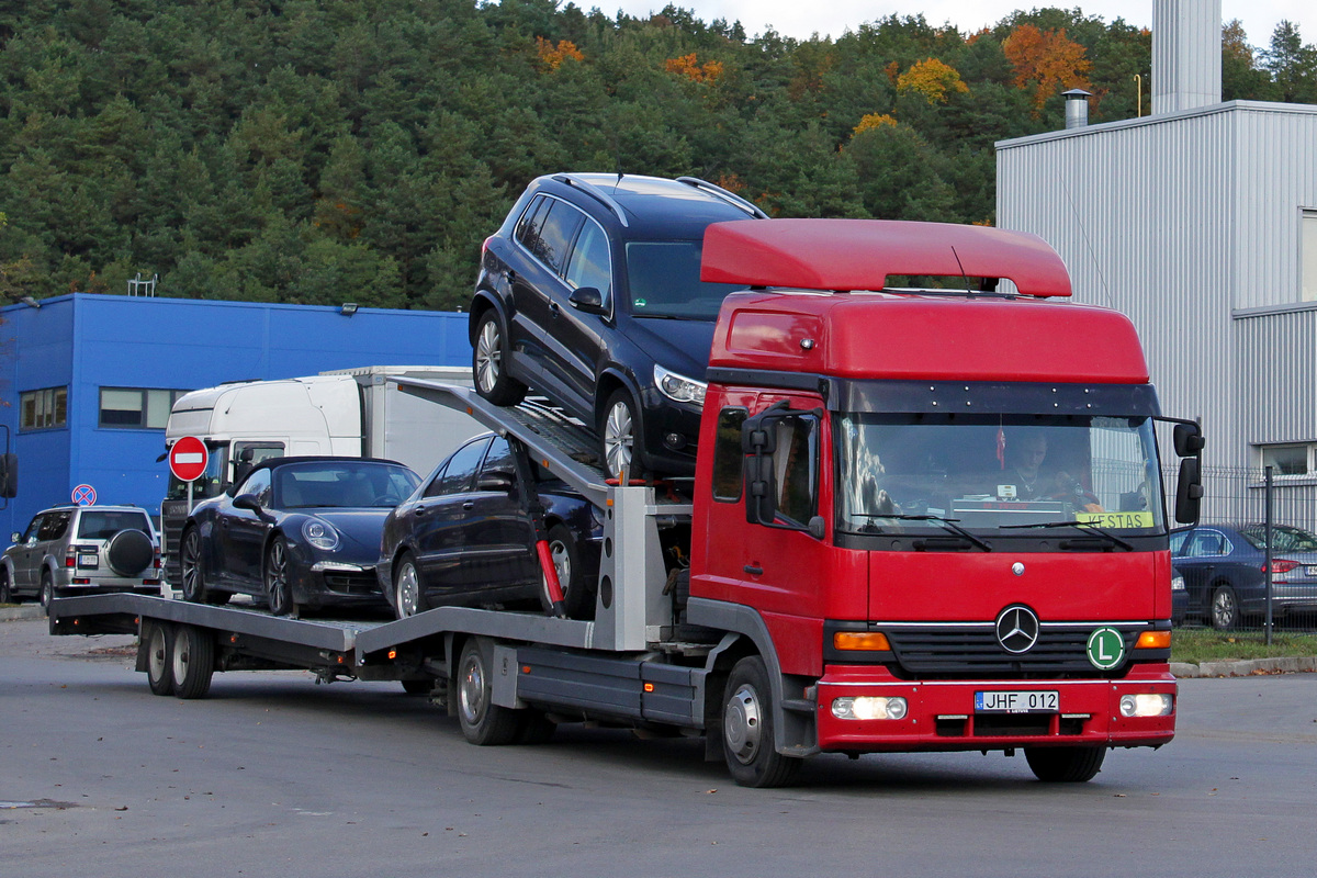 Литва, № JHF 012 — Mercedes-Benz Atego 823