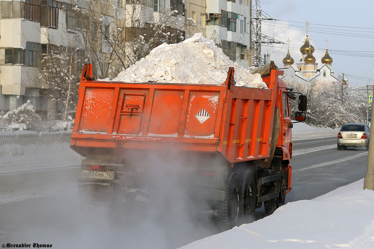 Саха (Якутия), № Т 804 МЕ 14 — КамАЗ-65115-N3(78)