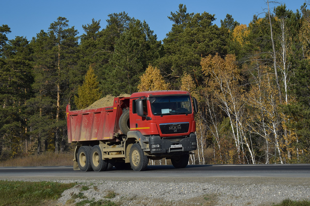 Алтайский край, № В 966 ХА 22 — MAN TGS 40.430