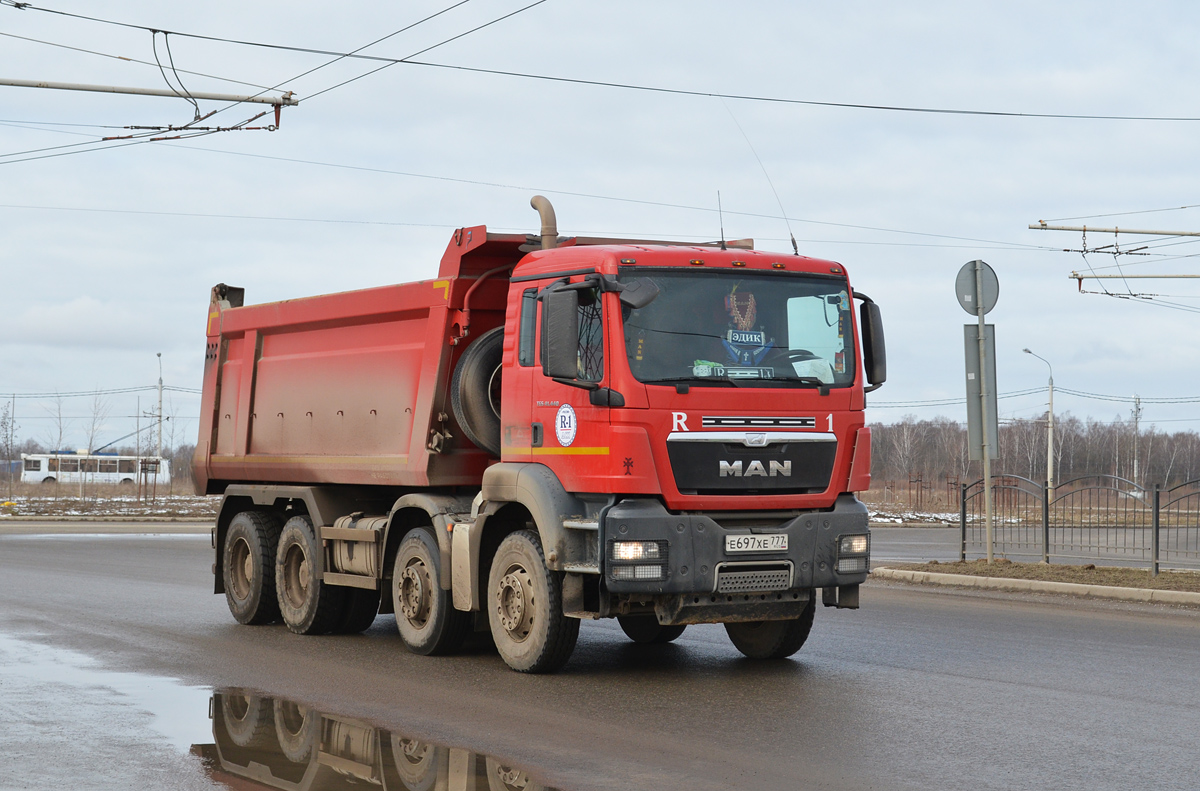 Москва, № Е 697 ХЕ 777 — MAN TGS 41.400