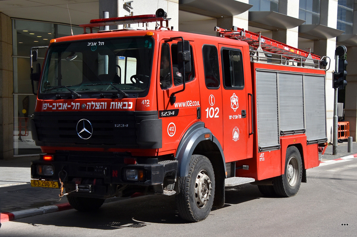 Израиль, № 412 — Mercedes-Benz MK 1234