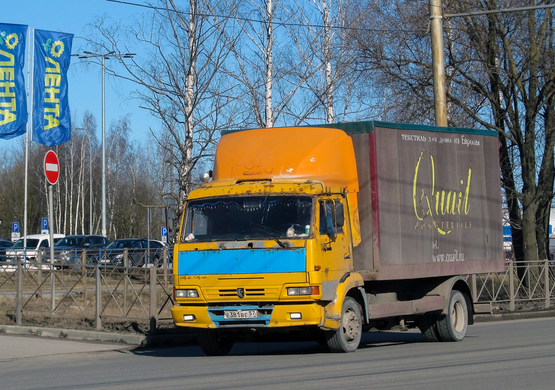 Орловская область, № Е 381 ВЕ 57 — КамАЗ-4308 [430800]