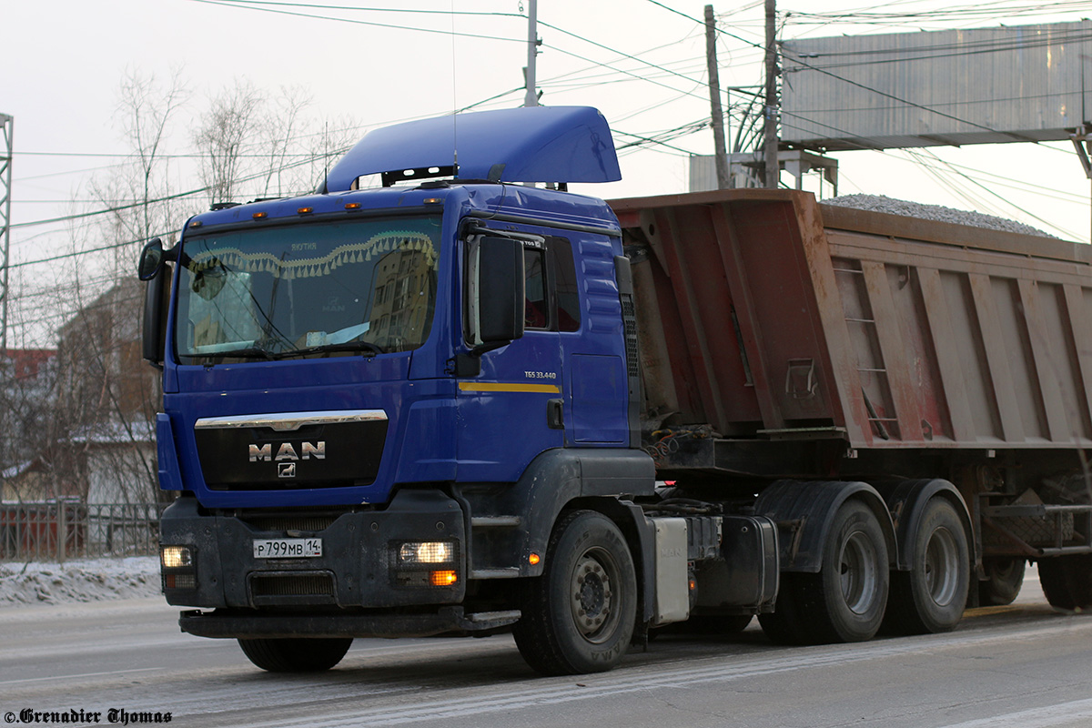 Саха (Якутия), № Р 799 МВ 14 — MAN TGS 33.440