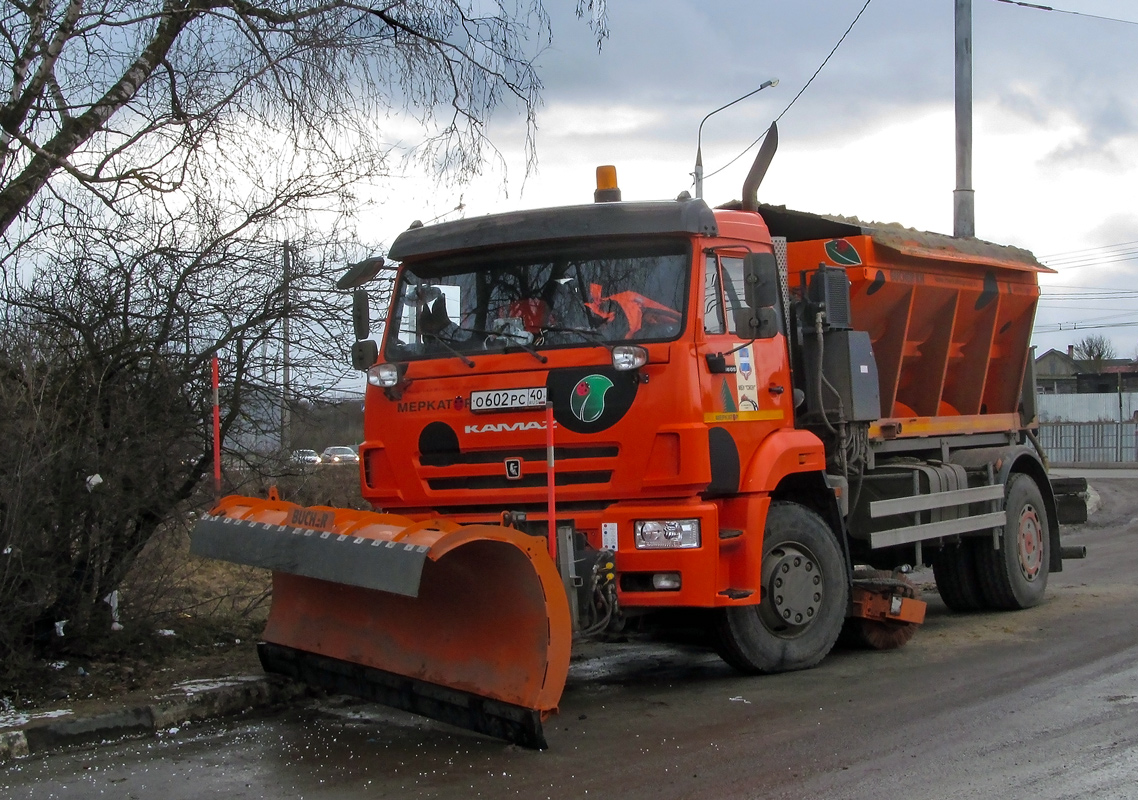 Калужская область, № О 602 РС 40 — КамАЗ-53605-A5(48)